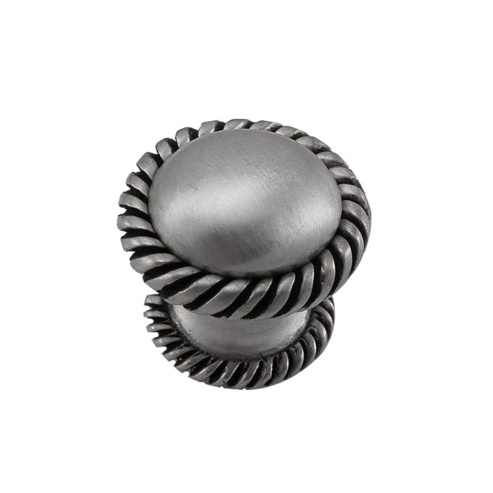 Vicenza K1038-AN Equestre Knob Large in Antique Nickel