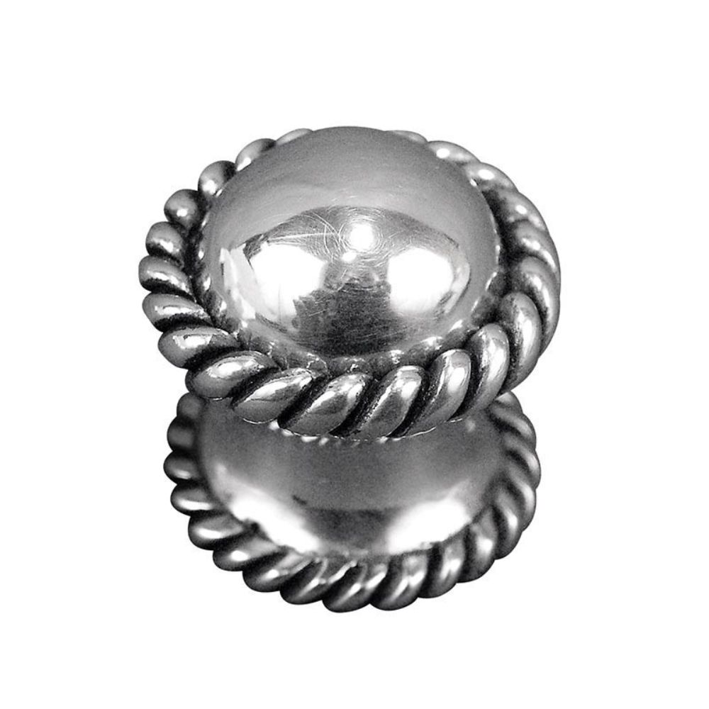 Vicenza K1039-VP Equestre Knob Small in Vintage Pewter