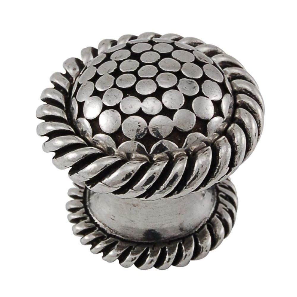 Vicenza K1040-VP Tiziano Knob Large Lines in Vintage Pewter