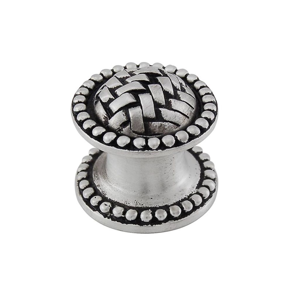 Vicenza K1043-AN Cestino Knob Small Beads in Antique Nickel