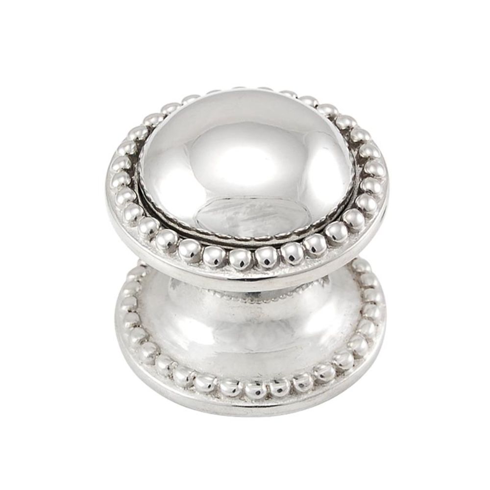 Vicenza K1044-PS Sanzio Knob Large Beads in Polished Silver