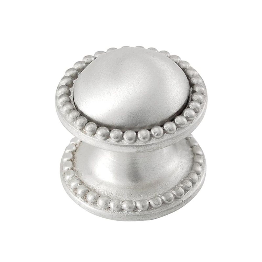 Vicenza K1045-SN Sanzio Knob Small Beads in Satin Nickel