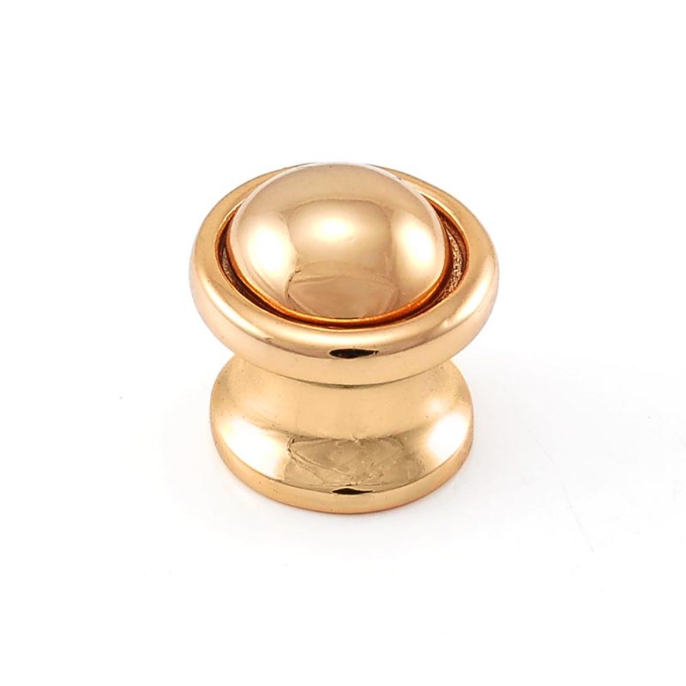 Vicenza K1052-PG Sanzio Knob Small in Polished Gold