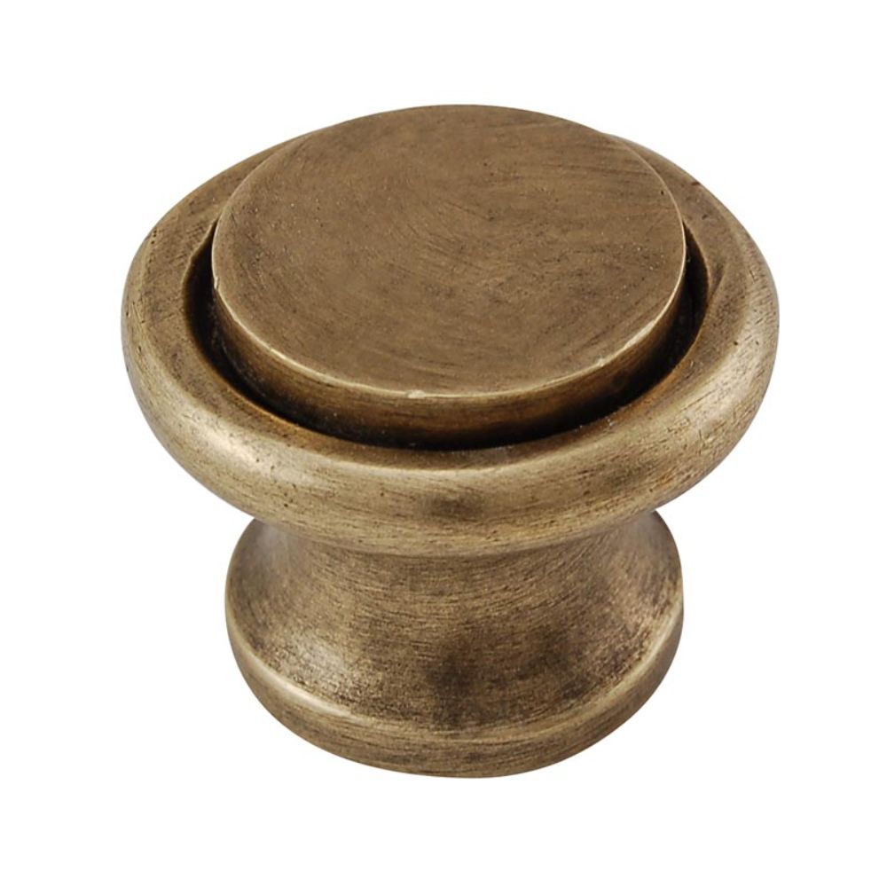 Vicenza K1053-AB Archimedes Knob Large in Antique Brass