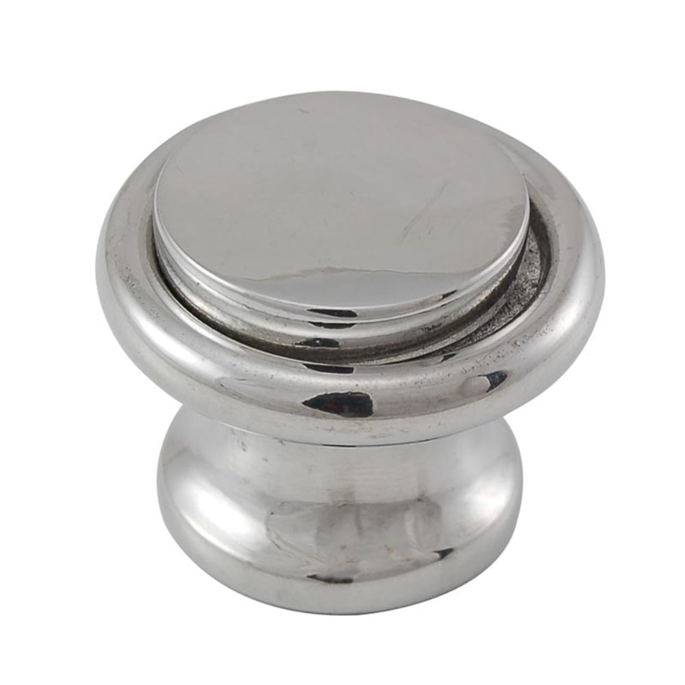 Vicenza K1053-PS Archimedes Knob Large in Polished Silver