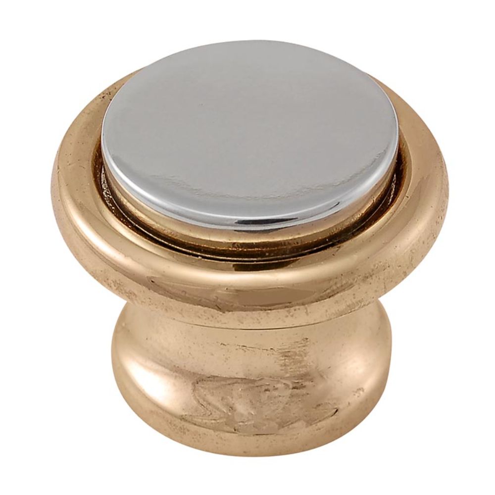 Vicenza K1053-TT Archimedes Knob Large in Two-Tone