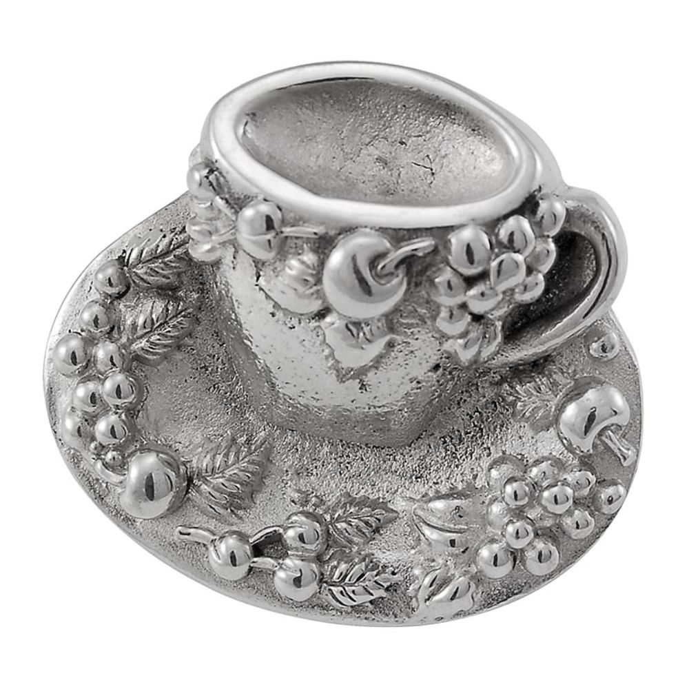 Vicenza K1062-PN Knob Large Cappuccino Cup in Polished Nickel