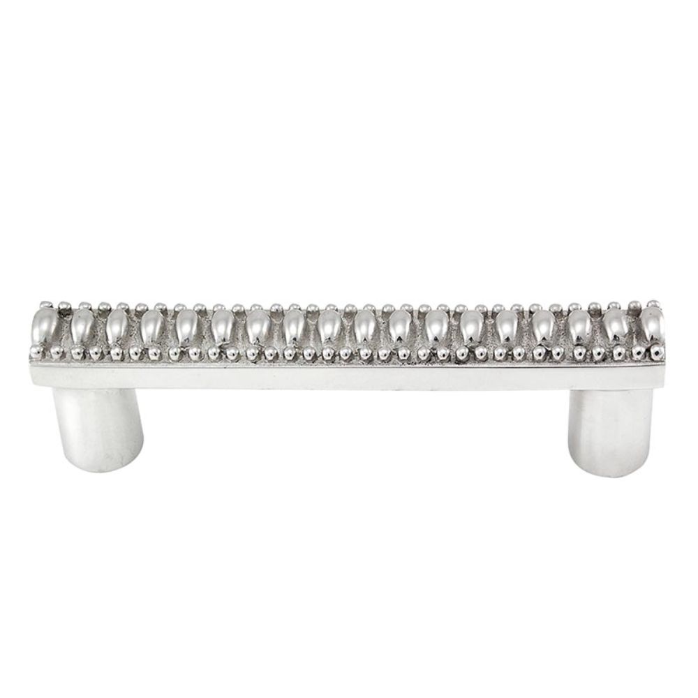 Vicenza K1065-PS Sanzio Pull Lines and Beads in Polished Silver