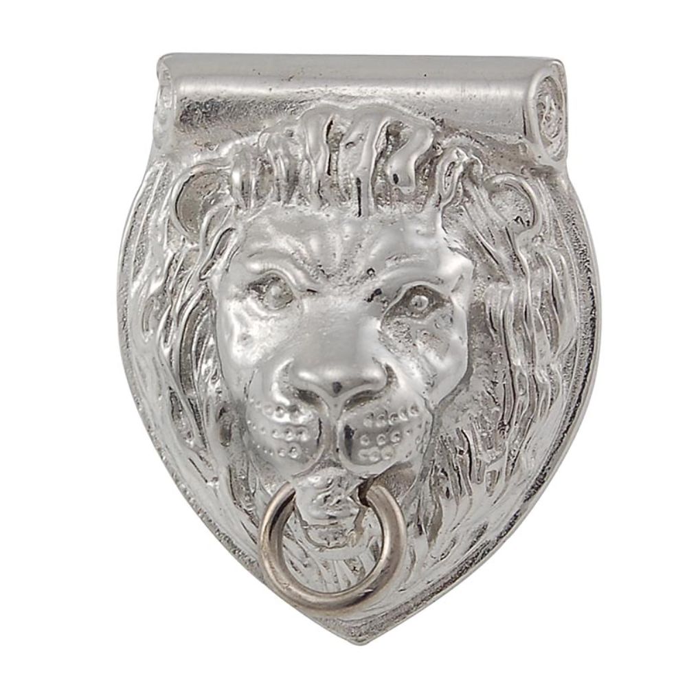 Vicenza K1069-PN Sforza Knob Large Lion in Polished Nickel