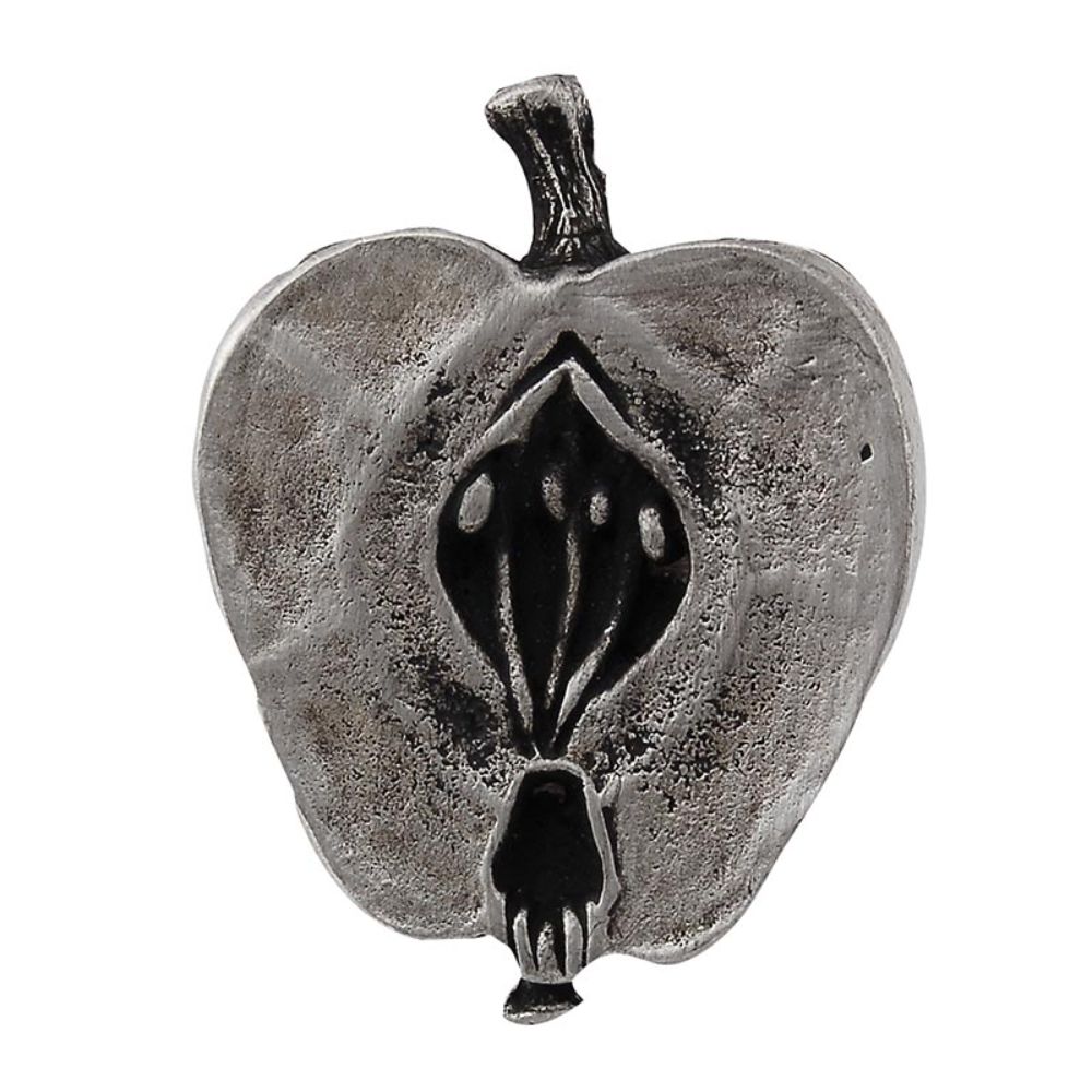 Vicenza K1080-AN Fiori Knob Large Apple in Antique Nickel