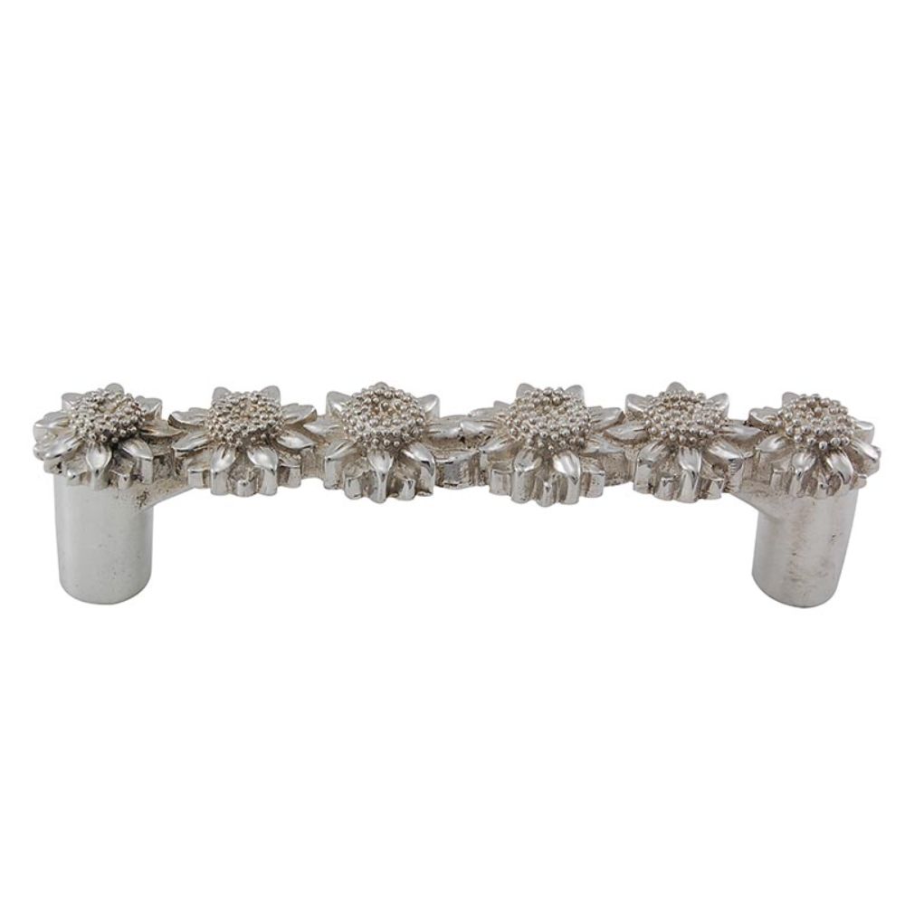 Vicenza K1081-PS Carlotta Pull Daisy in Polished Silver