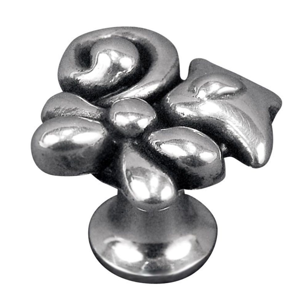 Vicenza K1087-AS Ariosto Knob Large in Antique Silver