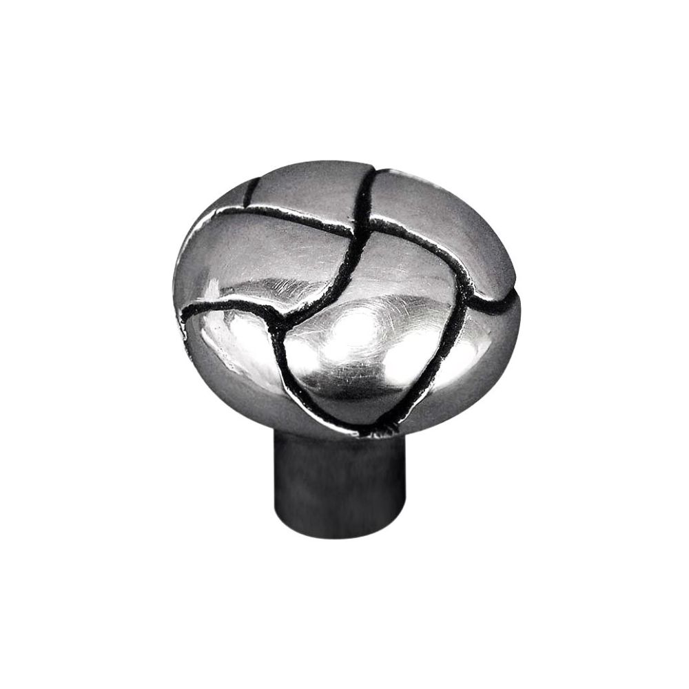 Vicenza K1091-VP Equestre Knob Small Button in Vintage Pewter