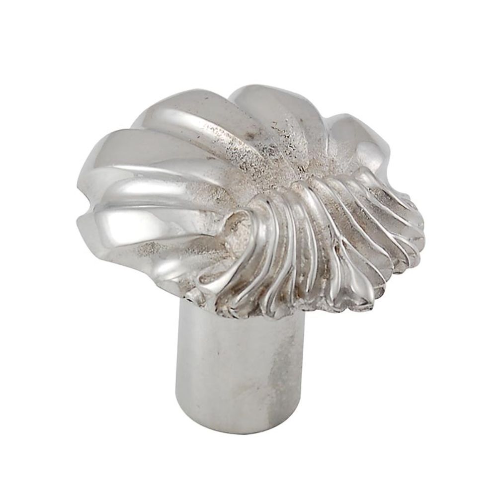 Vicenza K1102-PN Knob Large Shell in Polished Nickel