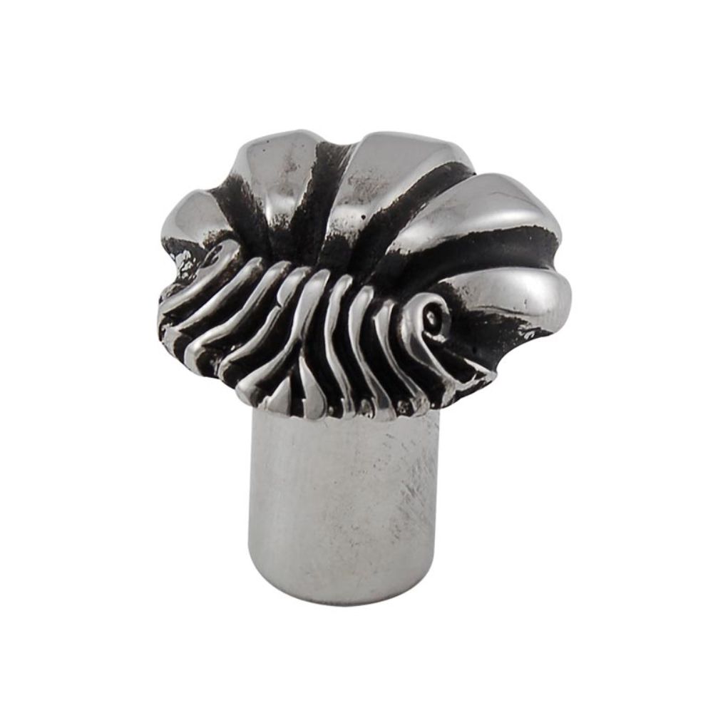 Vicenza K1103-AS Knob Small Shell in Antique Silver