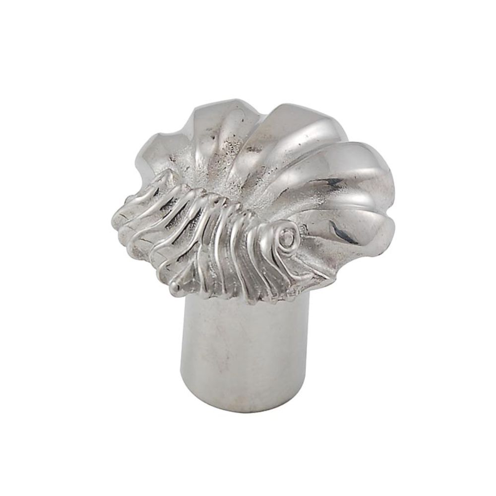 Vicenza K1103-PN Knob Small Shell in Polished Nickel