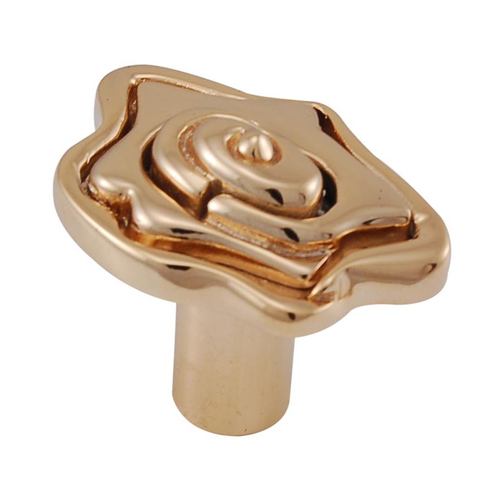 Vicenza K1122-PG Ariosto Knob Large Deco in Polished Gold