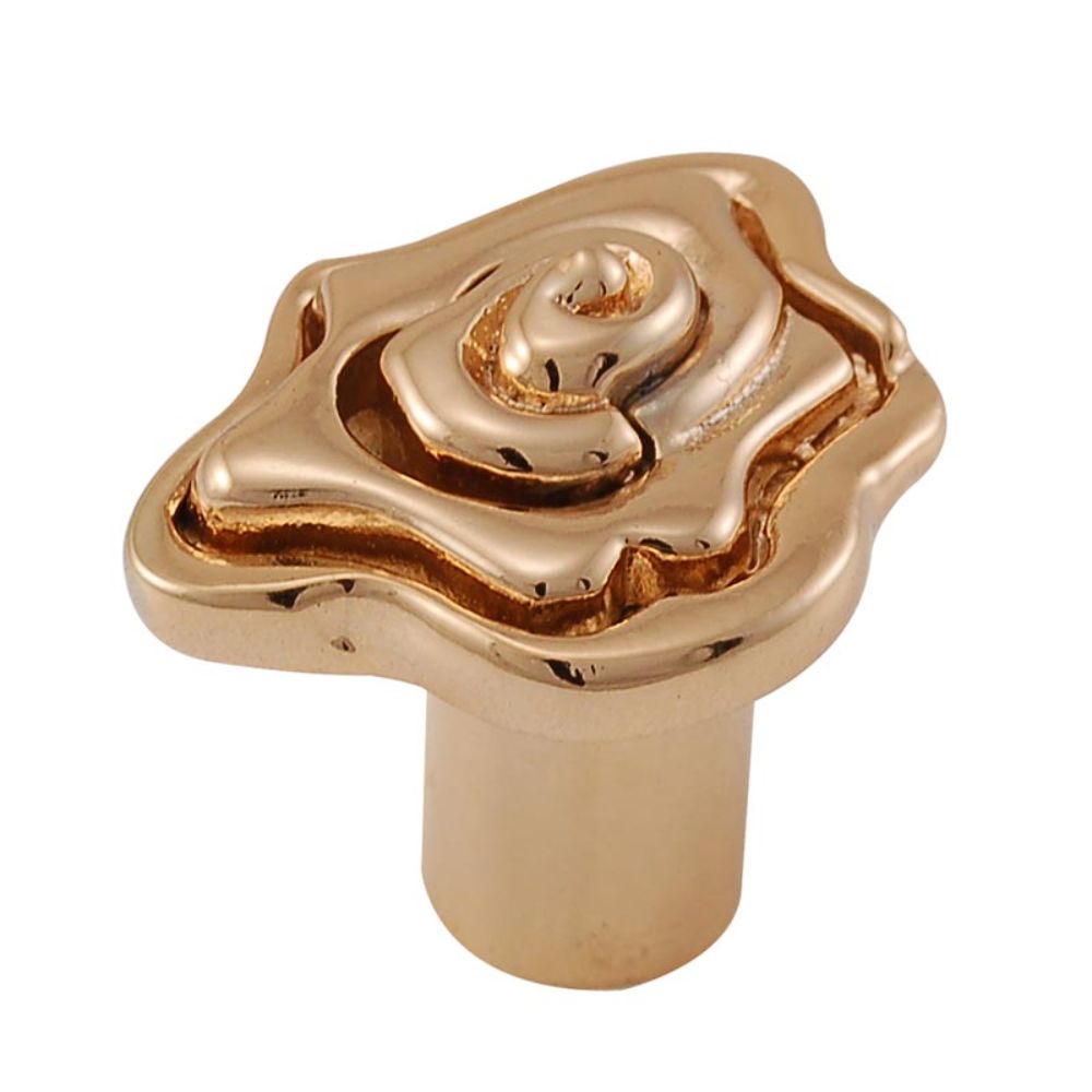 Vicenza K1123-PG Ariosto Knob Small Deco in Polished Gold