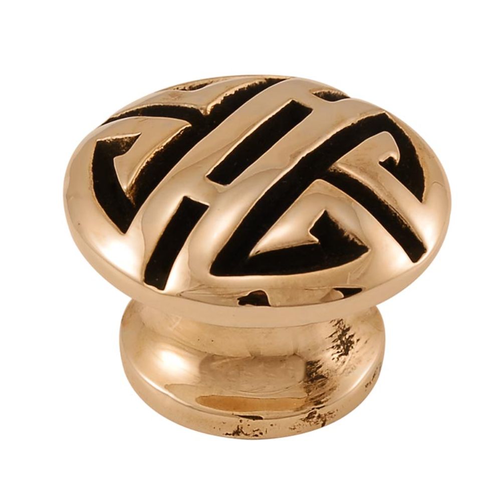 Vicenza K1125-AG Camesana Knob Large in Antique Gold