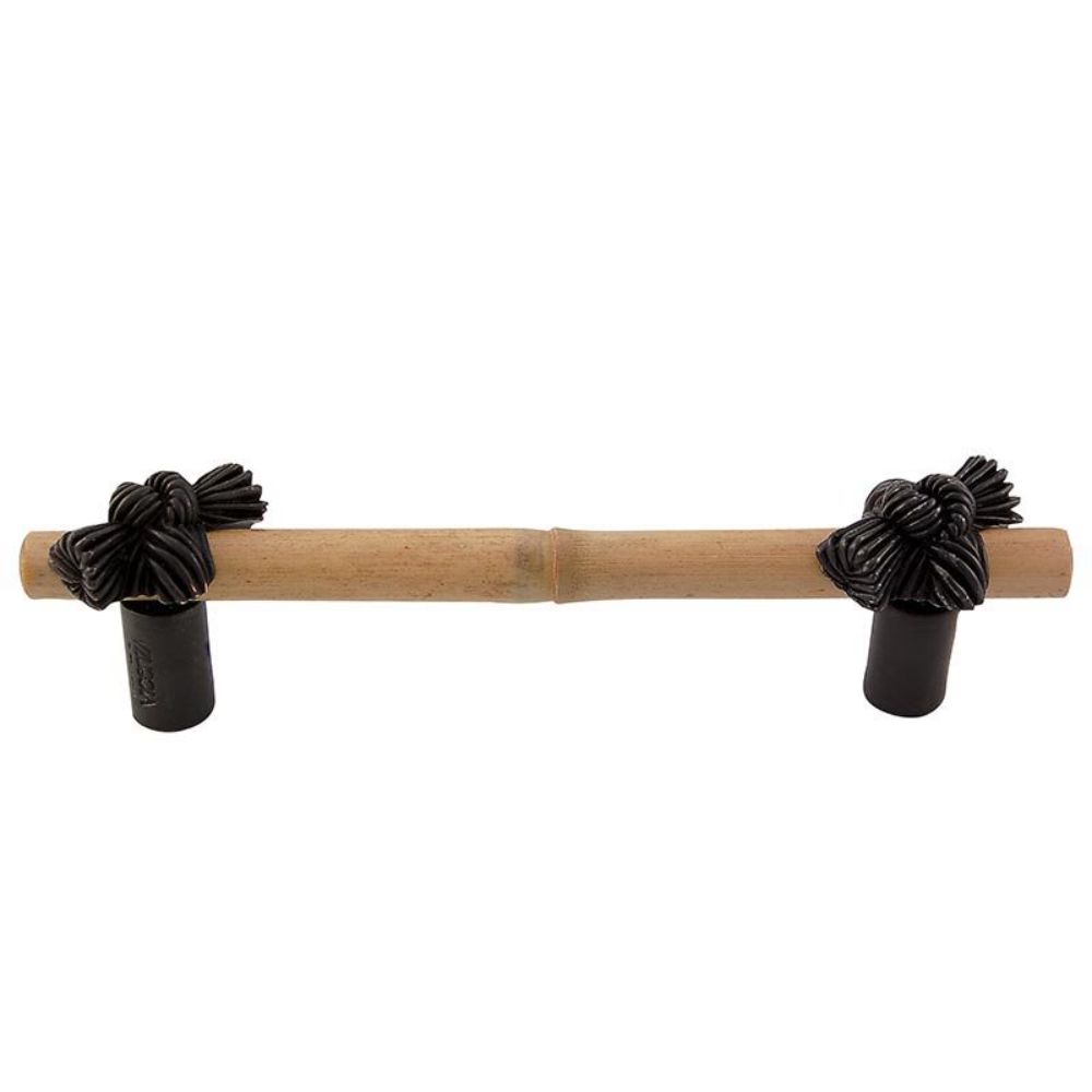 Vicenza K1127-4-OB Palmaria Pull Bamboo Knot 4" in Oil-Rubbed Bronze