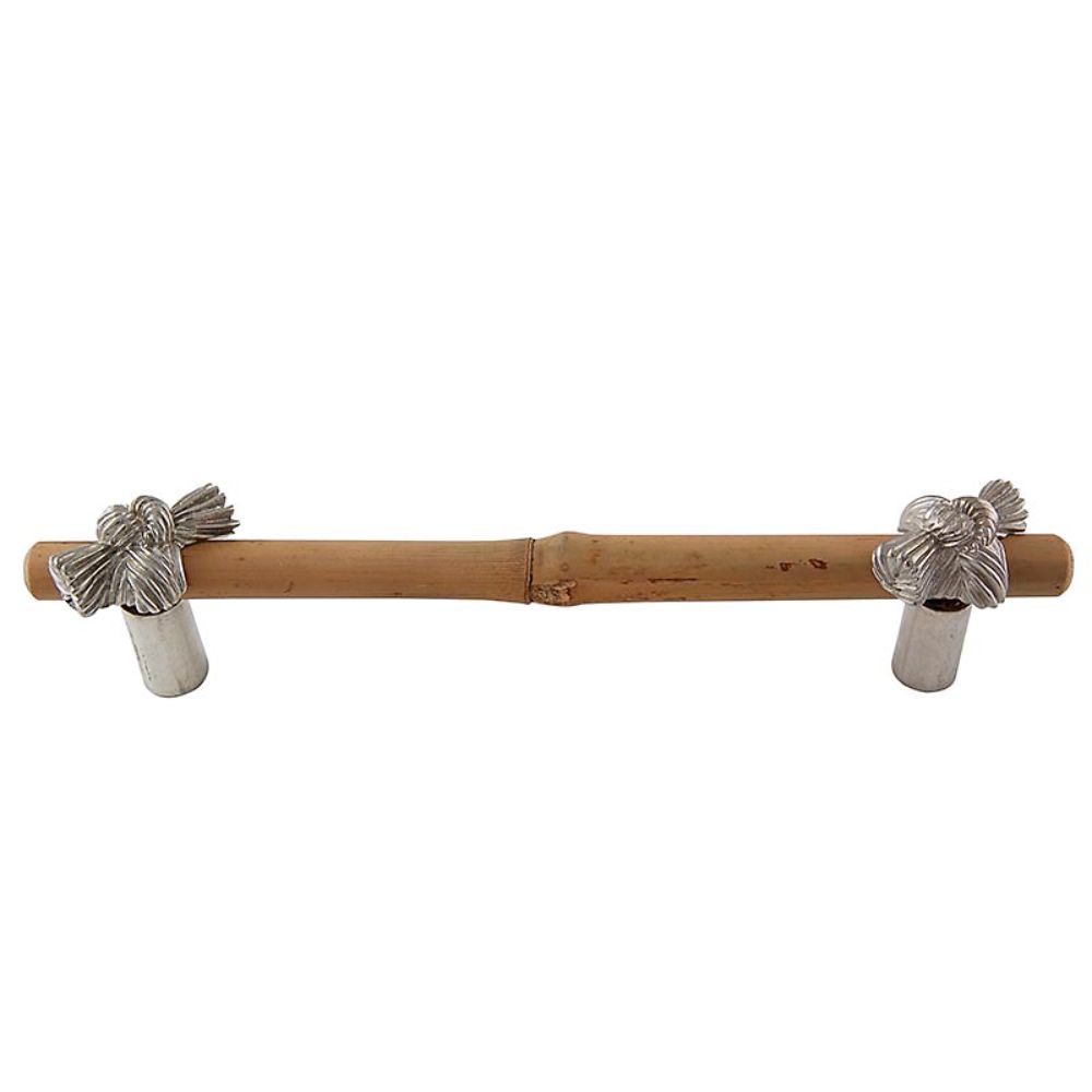 Vicenza K1127-5-PN Palmaria Pull Bamboo Knot 5" in Polished Nickel