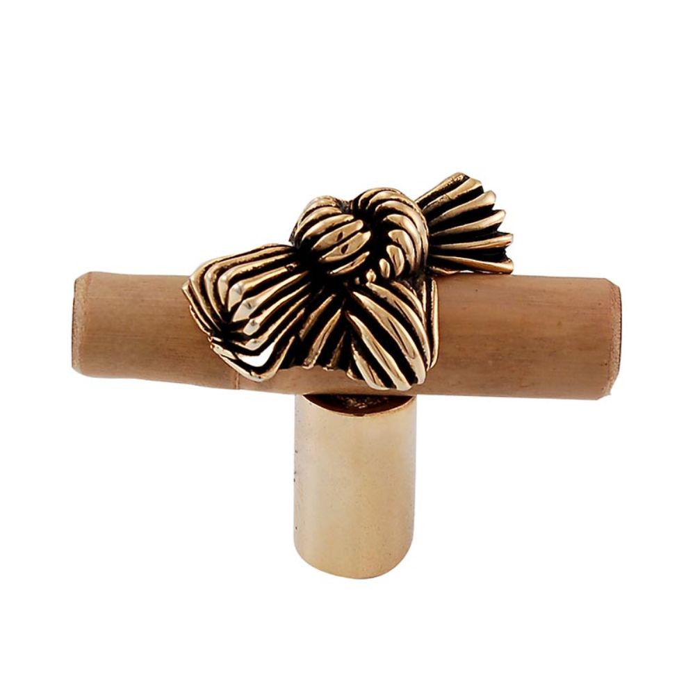Vicenza K1128-AG Palmaria Knob Small Bamboo Knot in Antique Gold