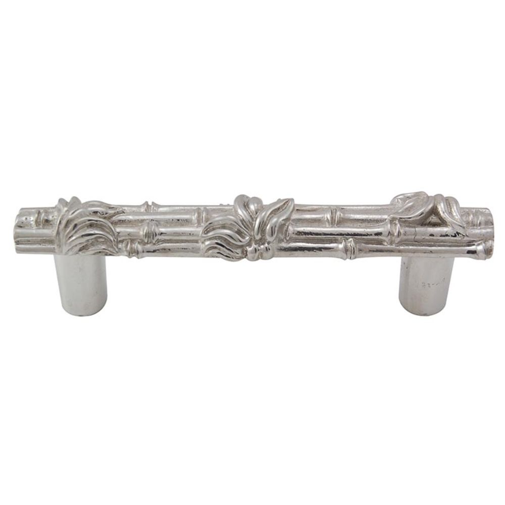 Vicenza K1129-PS Palmaria Pull Bamboo in Polished Silver
