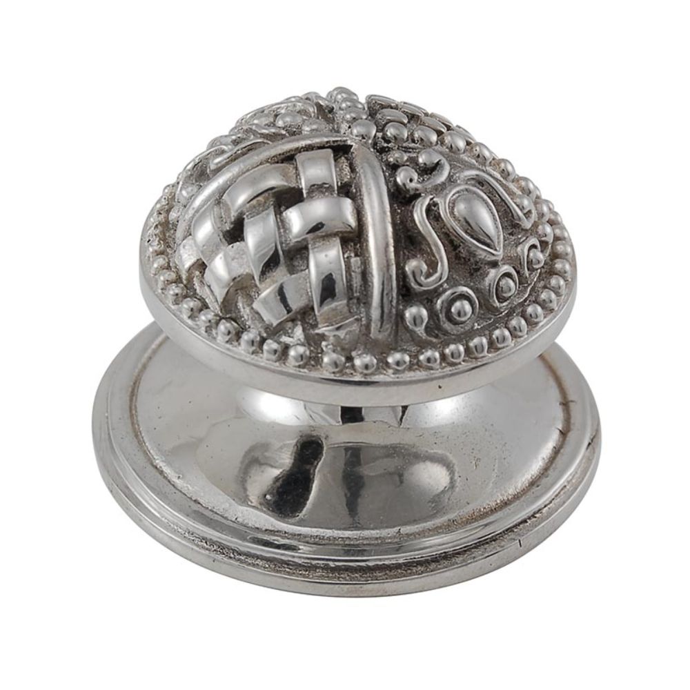 Vicenza K1137-PS Medici Knob Large in Polished Silver