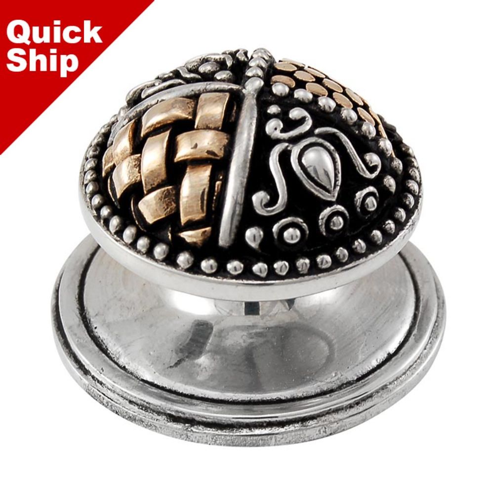 Vicenza K1137-TT Medici Knob Large in Two-Tone