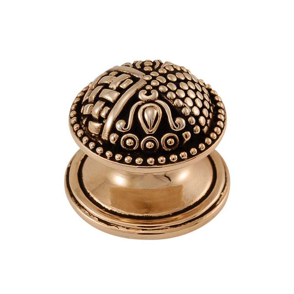 Vicenza K1138-AG Medici Knob Small in Antique Gold
