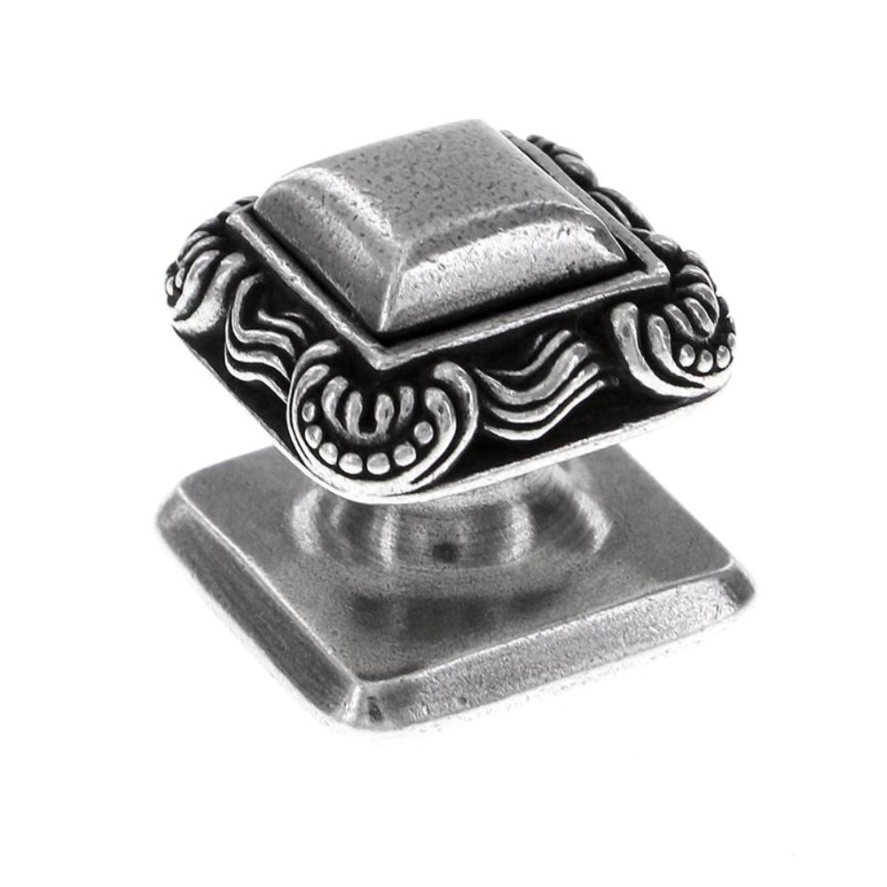 Vicenza K1152-PEWT-VP Gioiello Knob Small Victorian in Vintage Pewter