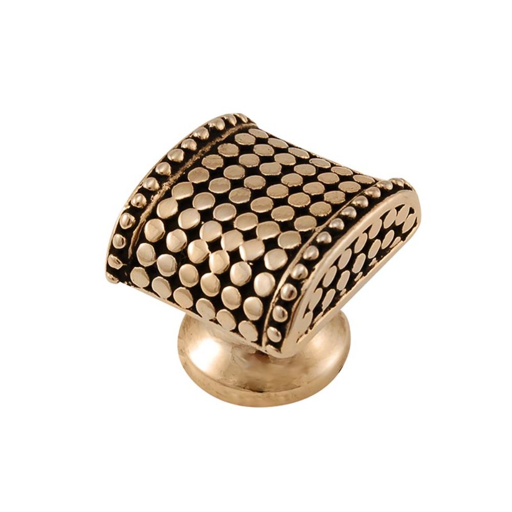 Vicenza K1153-AG Tiziano Knob Small Half-Cylindrical in Antique Gold