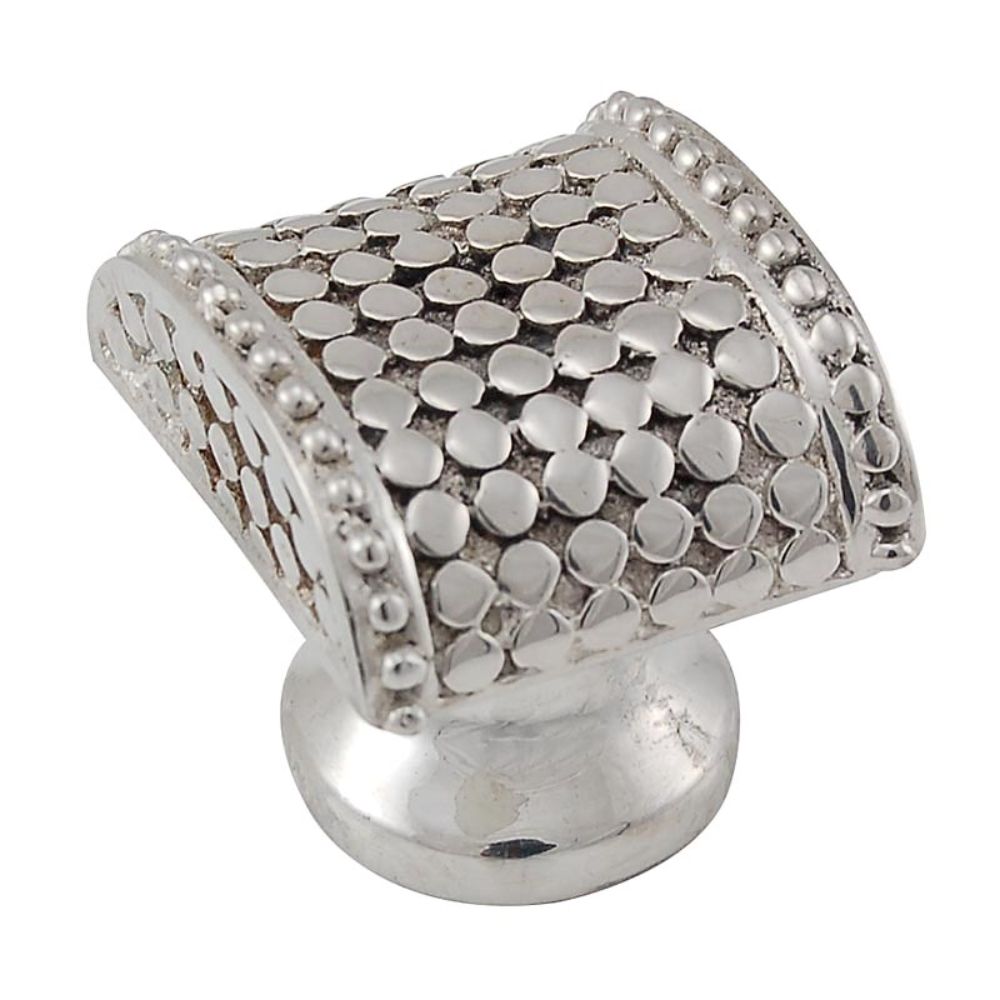 Vicenza K1153-PN Tiziano Knob Small Half-Cylindrical in Polished Nickel