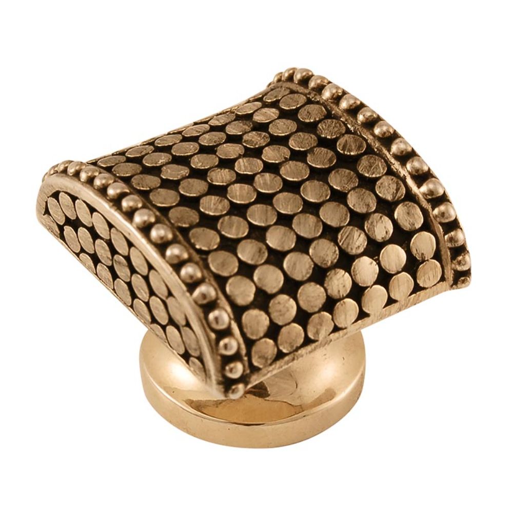 Vicenza K1154-AG Tiziano Knob Large Half-Cylindrical in Antique Gold