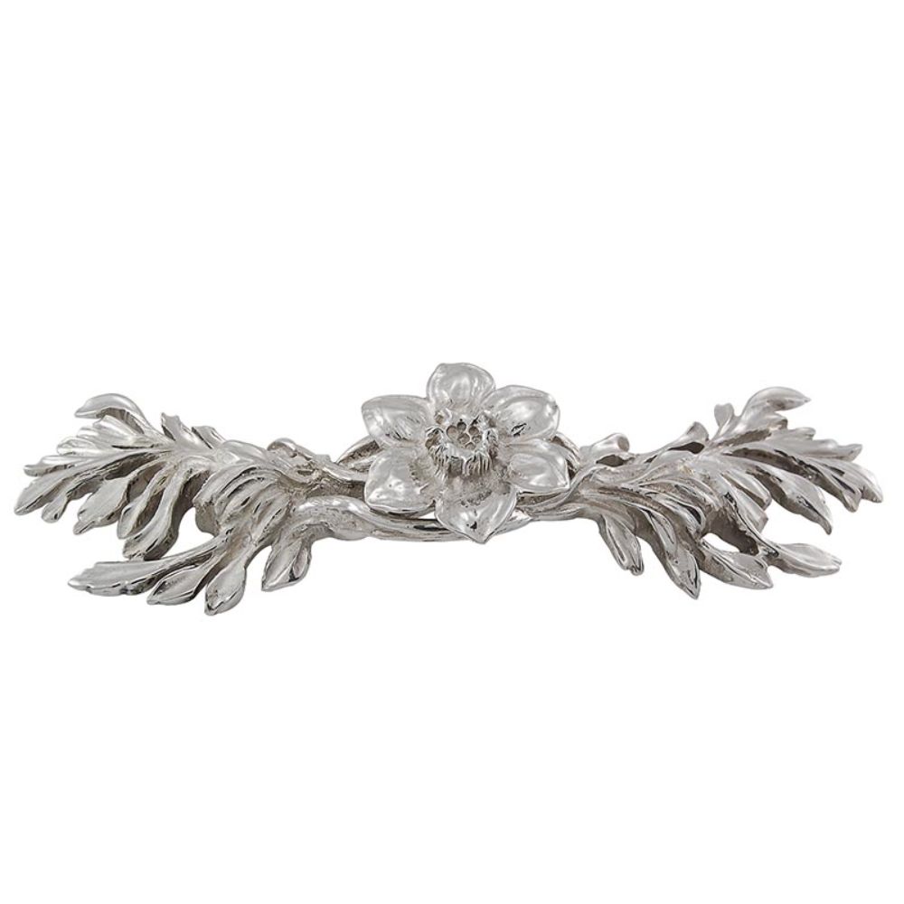 Vicenza K1200-PS Carlotta Pull Hibiscus in Polished Silver