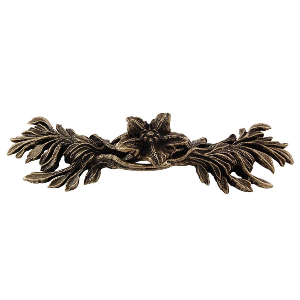 Vicenza K1204-AB Carlotta Pull Lily in Antique Brass