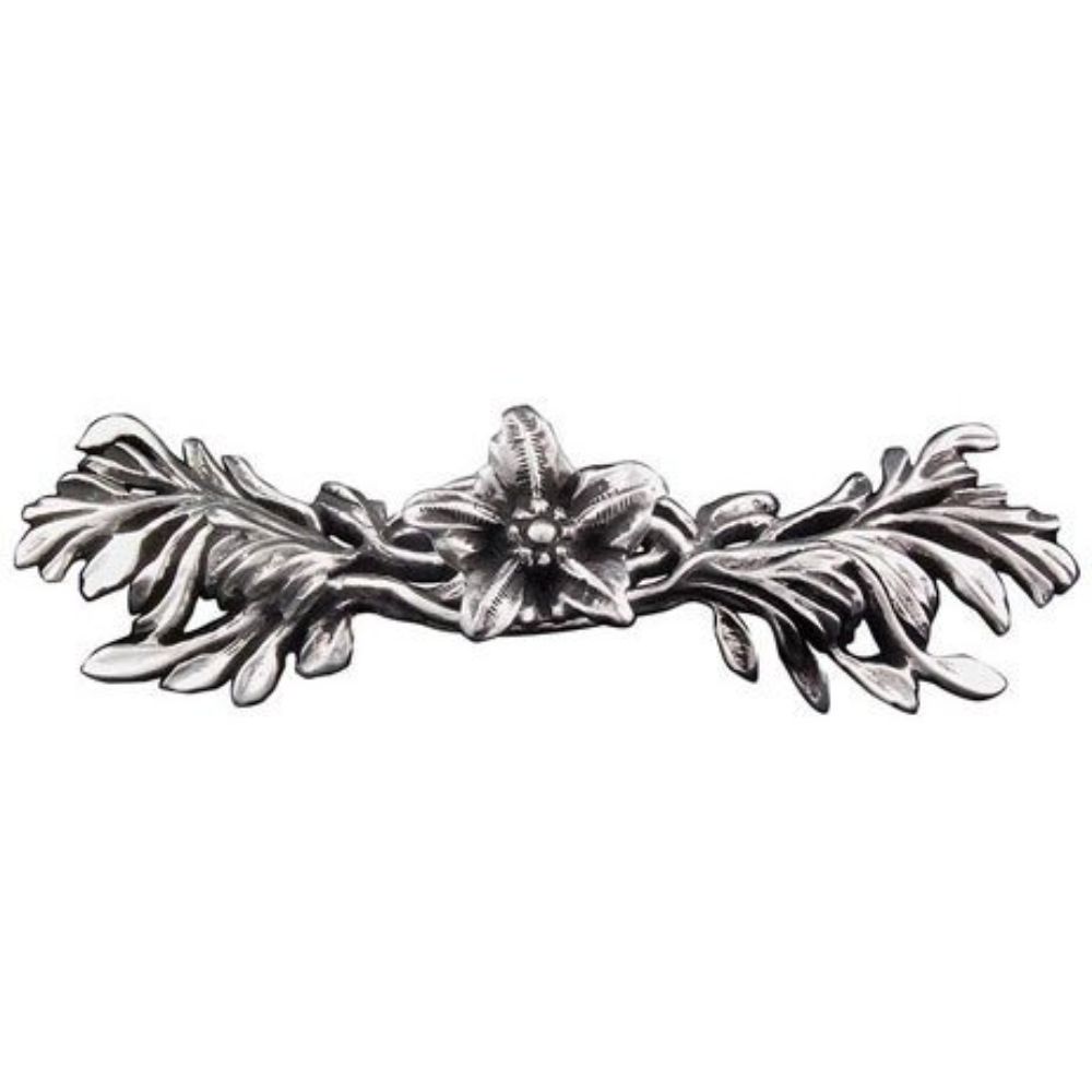 Vicenza K1204-AS Carlotta Pull Lily in Antique Silver