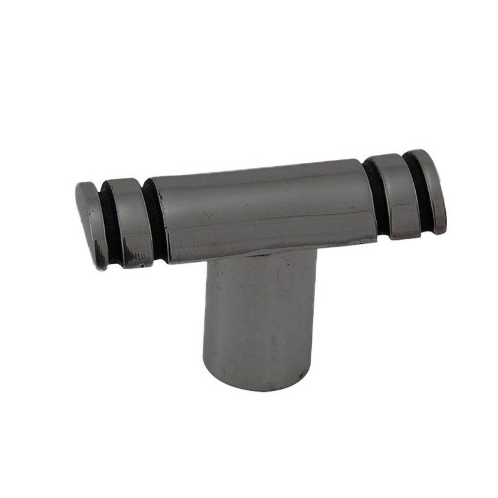 Vicenza K1330-GM Archimedes Knob Large Lines in Gunmetal