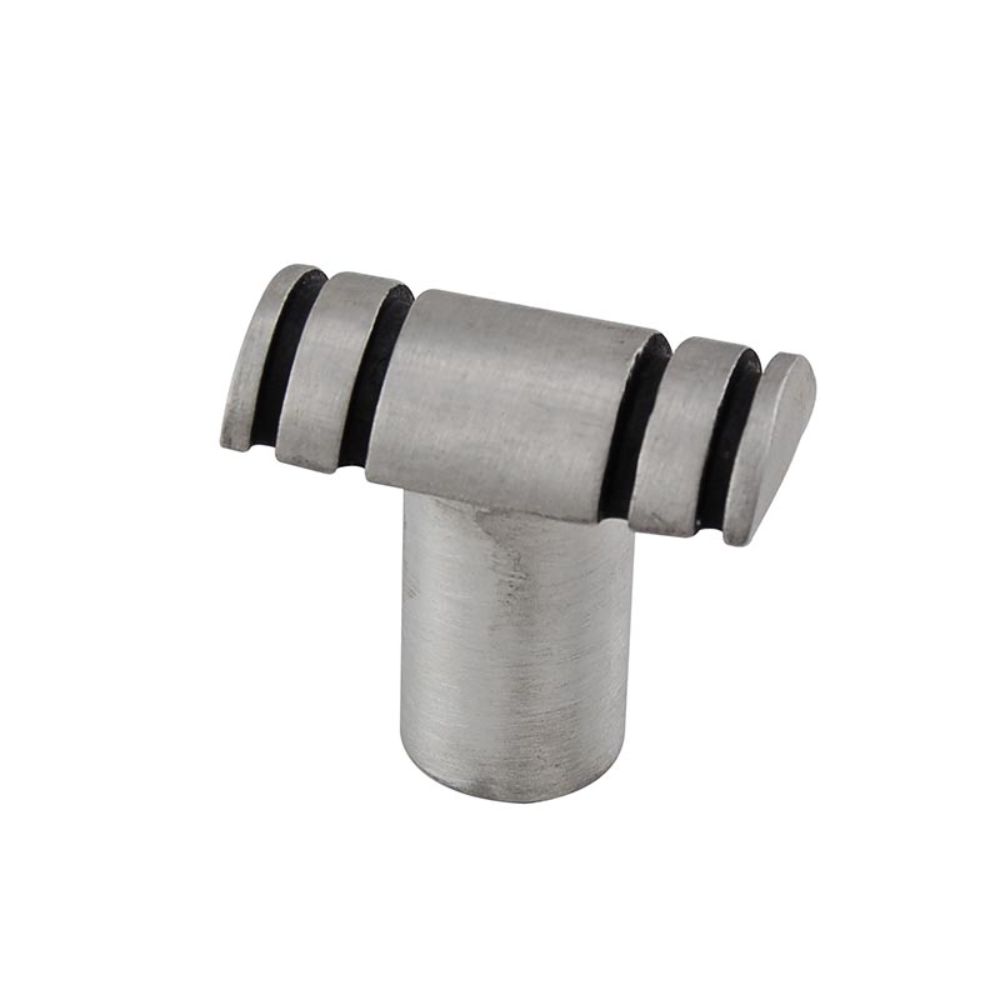 Vicenza K1331-AN Archimedes Knob Small Lines in Antique Nickel