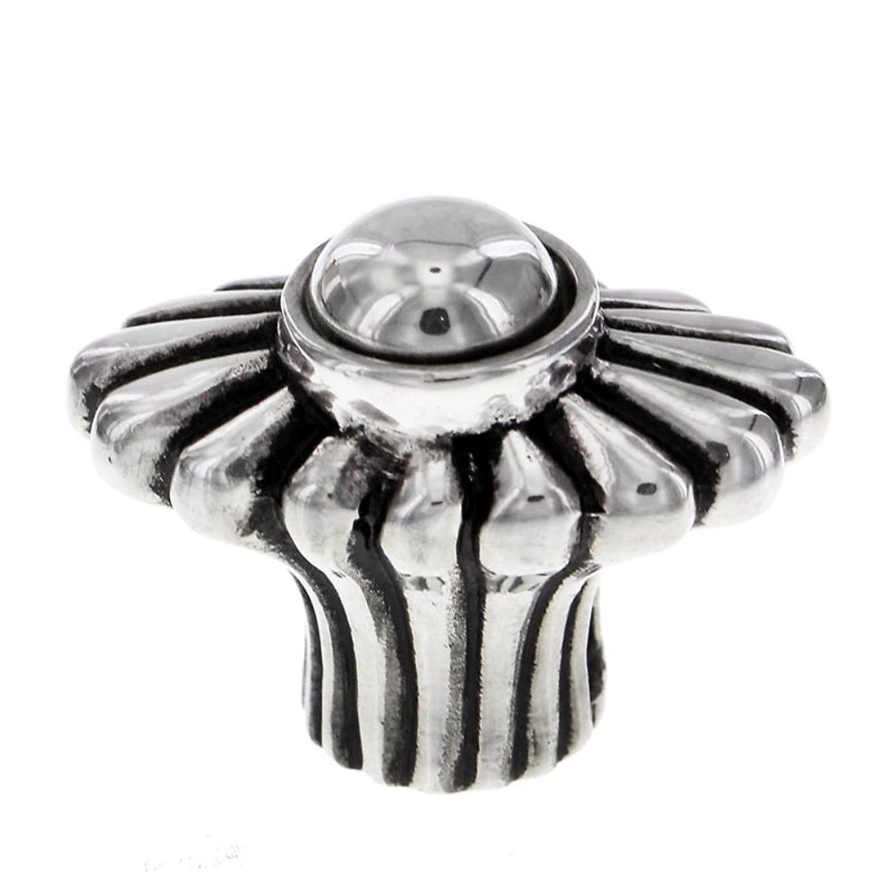 Vicenza K1350-AS Capitale Knob in Antique Silver