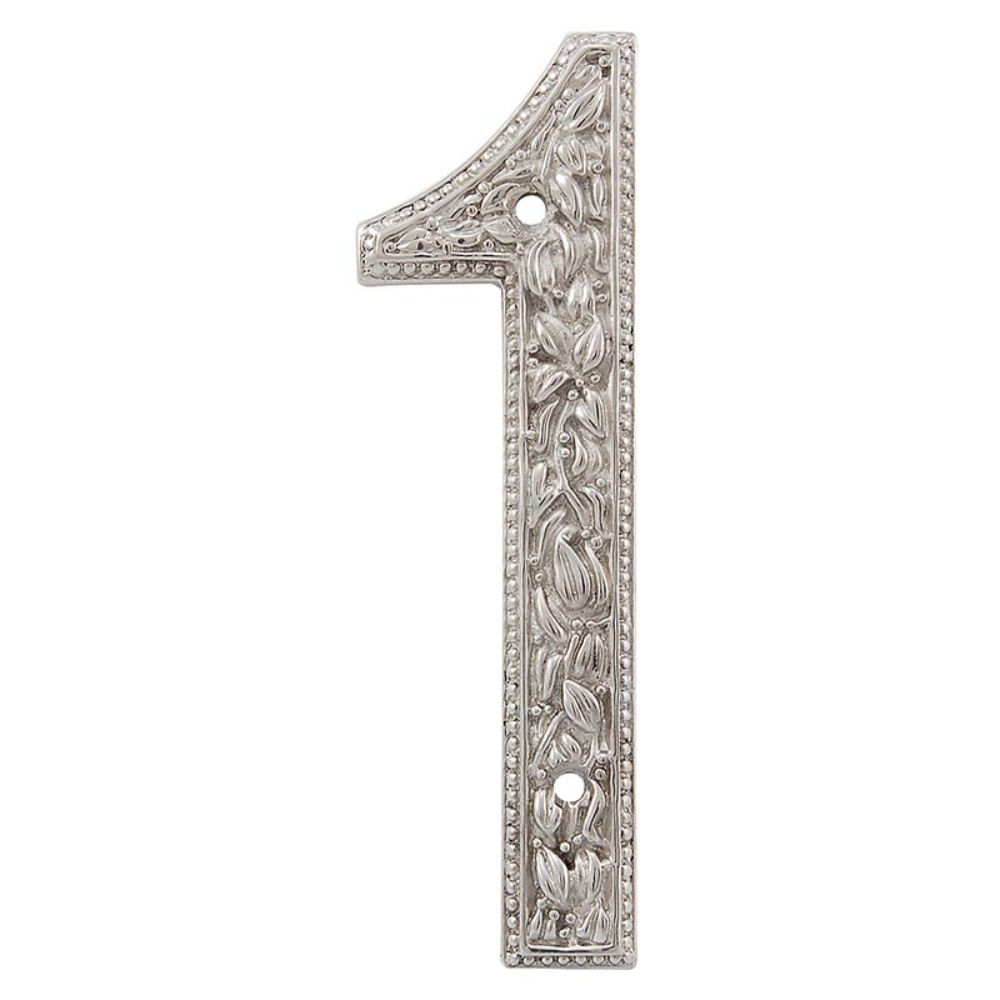 Vicenza NU01-PS San Michele Number 1 in Polished Silver