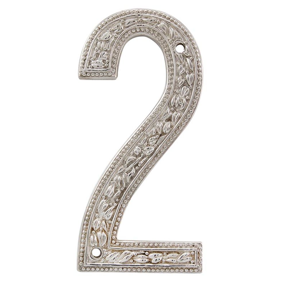 Vicenza NU02-PS San Michele Number 2 in Polished Silver