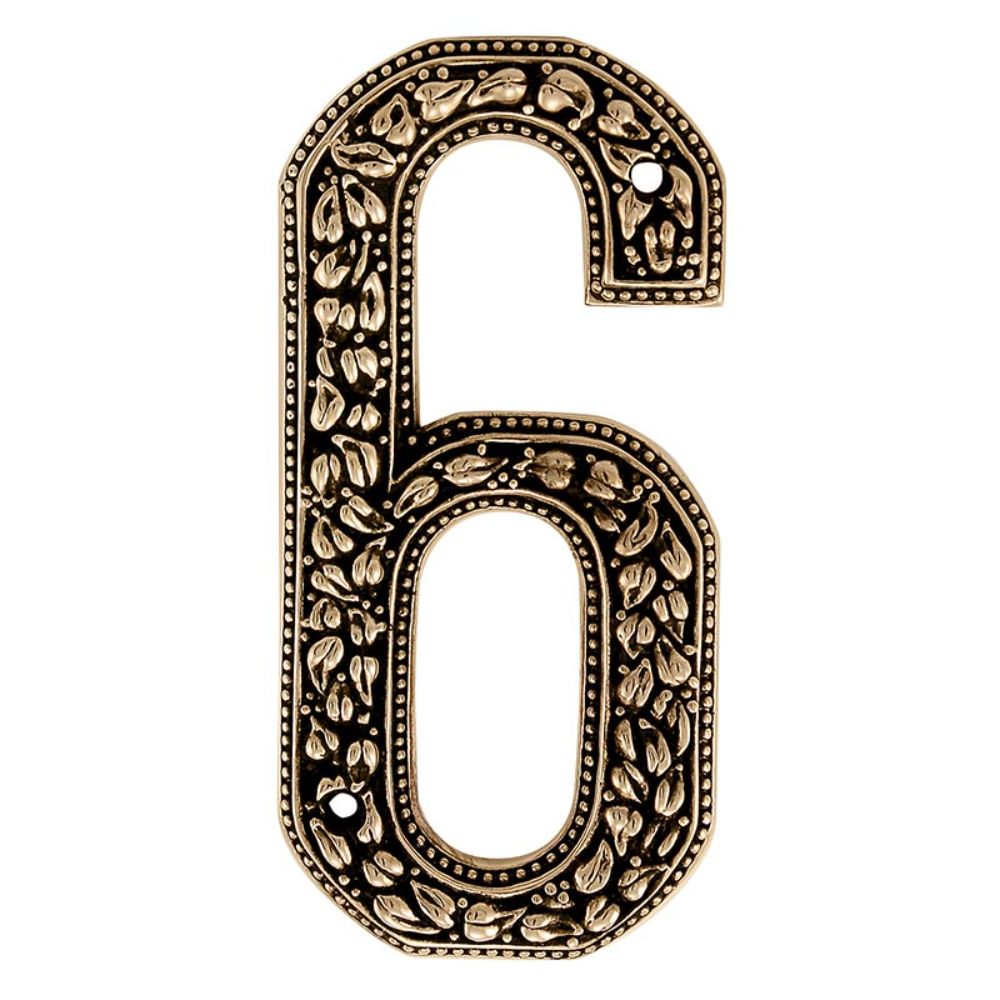 Vicenza NU06-AG San Michele Number 6 in Antique Gold