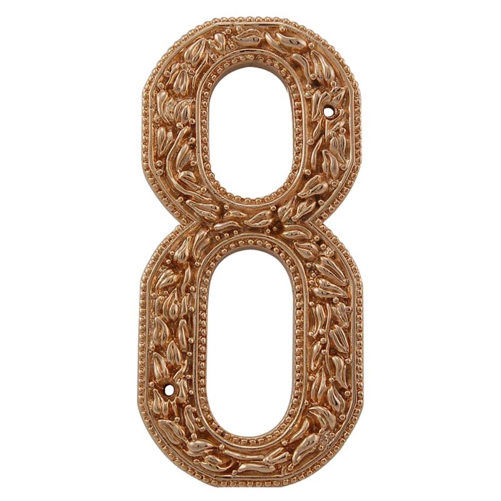 Vicenza NU08-PG San Michele Number 8 in Polished Gold