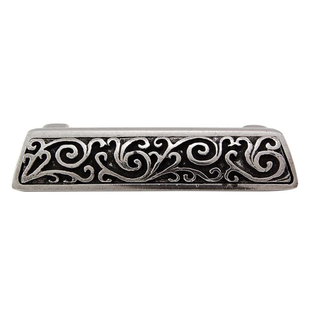 Vicenza P1252-VP Liscio Finger Pull in Vintage Pewter