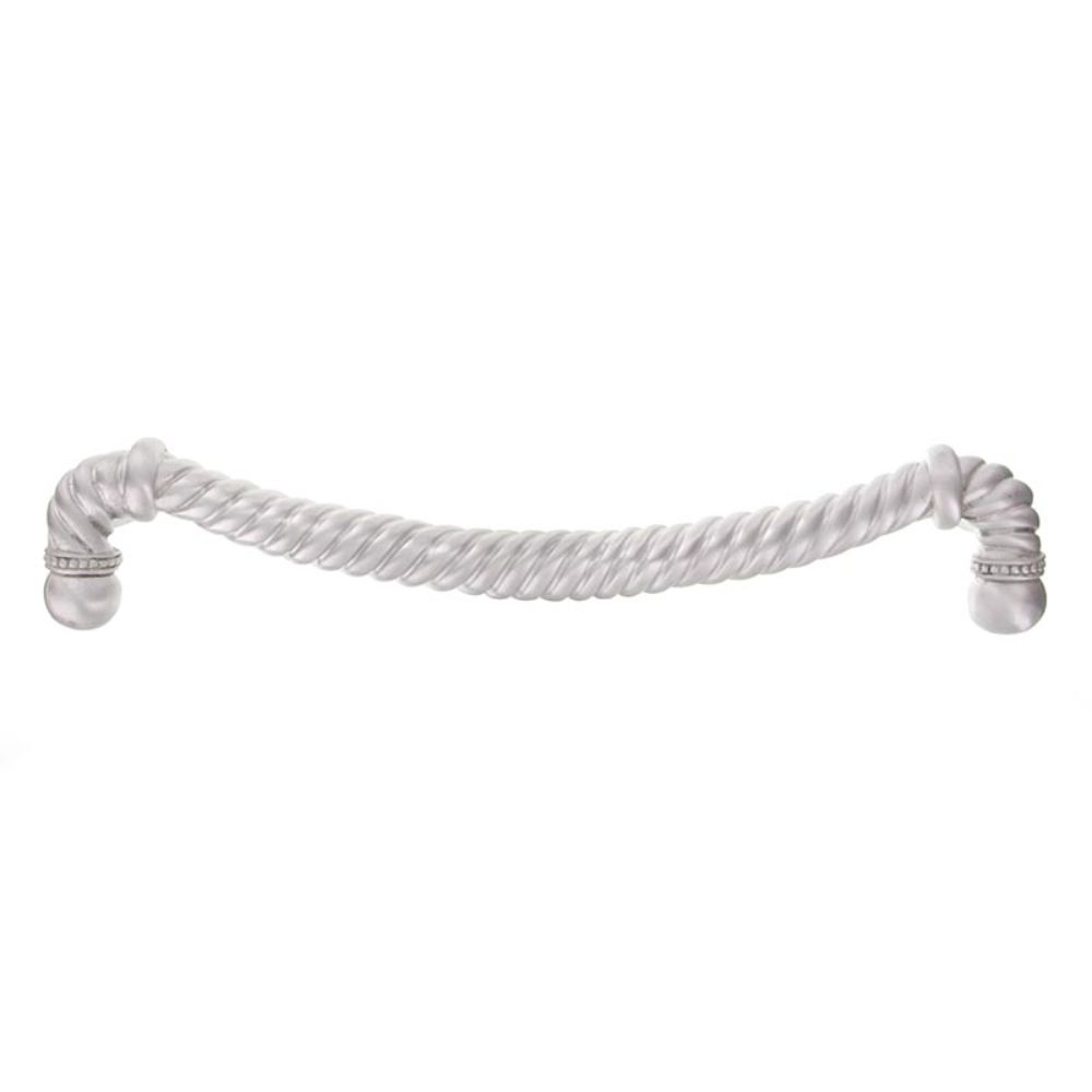 Vicenza P2003-12-SN Equestre Pull Appliance Rope 12" in Satin Nickel