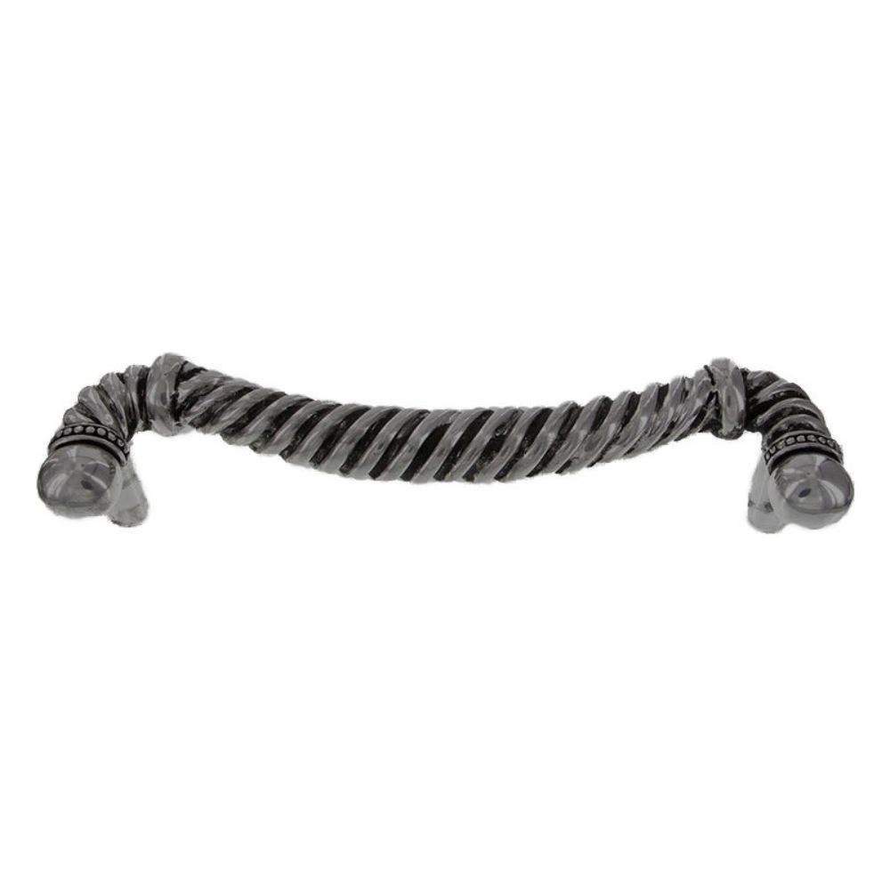 Vicenza P2003-9-GM Equestre Pull Appliance Rope 9" in Gunmetal