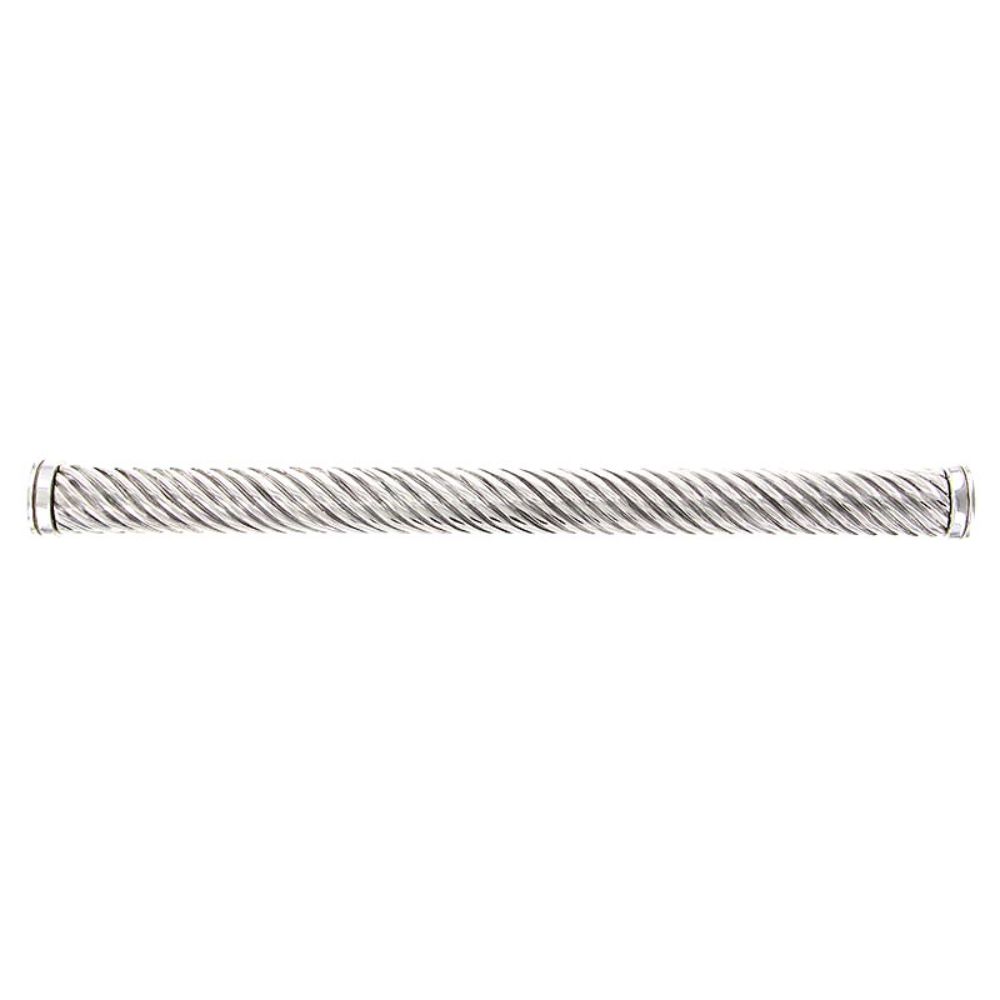 Vicenza P2009-12-PN Sanzio Pull Appliance Wavy Lines 12" in Polished Nickel