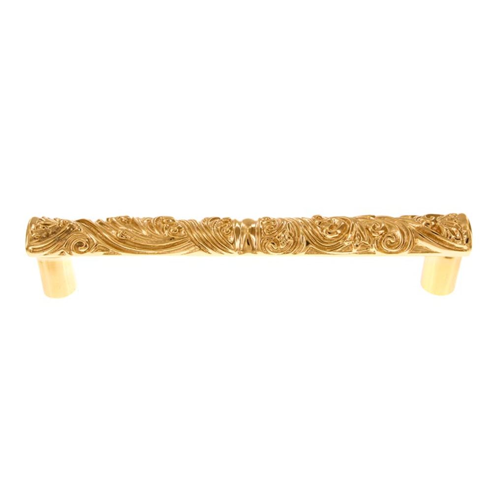 Vicenza P2013-9-PG Liscio Pull Appliance 9" in Polished Gold
