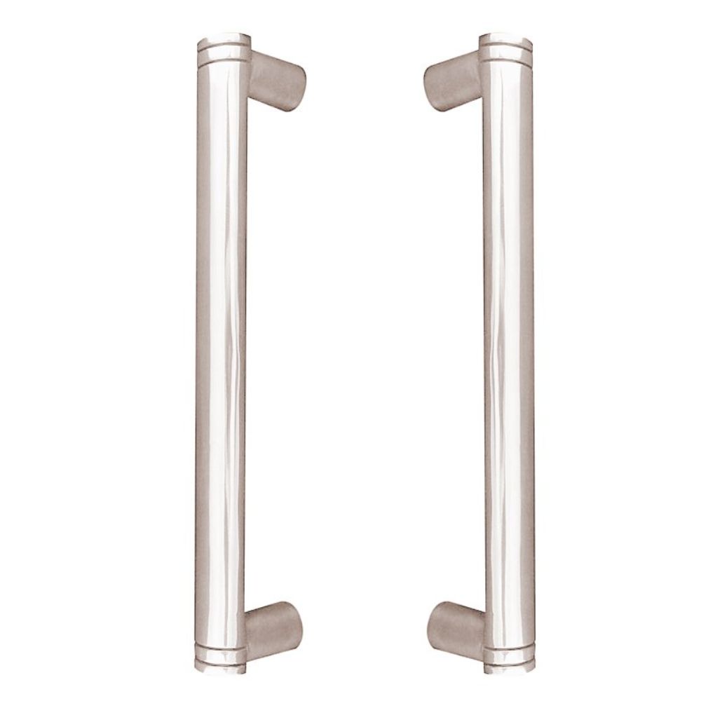 Vicenza PB2002-PN Archimedes Pull Back-to-Back Set in Polished Nickel